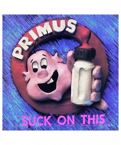 Primus SUCK ON THIS (COBALT BLUE VINYL/REMASTERED/REISSUE) Vinyl Record $7.74 Vinyl