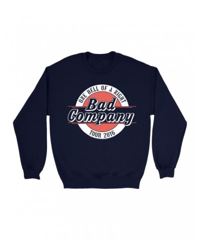 Bad Company Sweatshirt | One Hell Of A Night 2016 Tour Sweatshirt $12.23 Sweatshirts