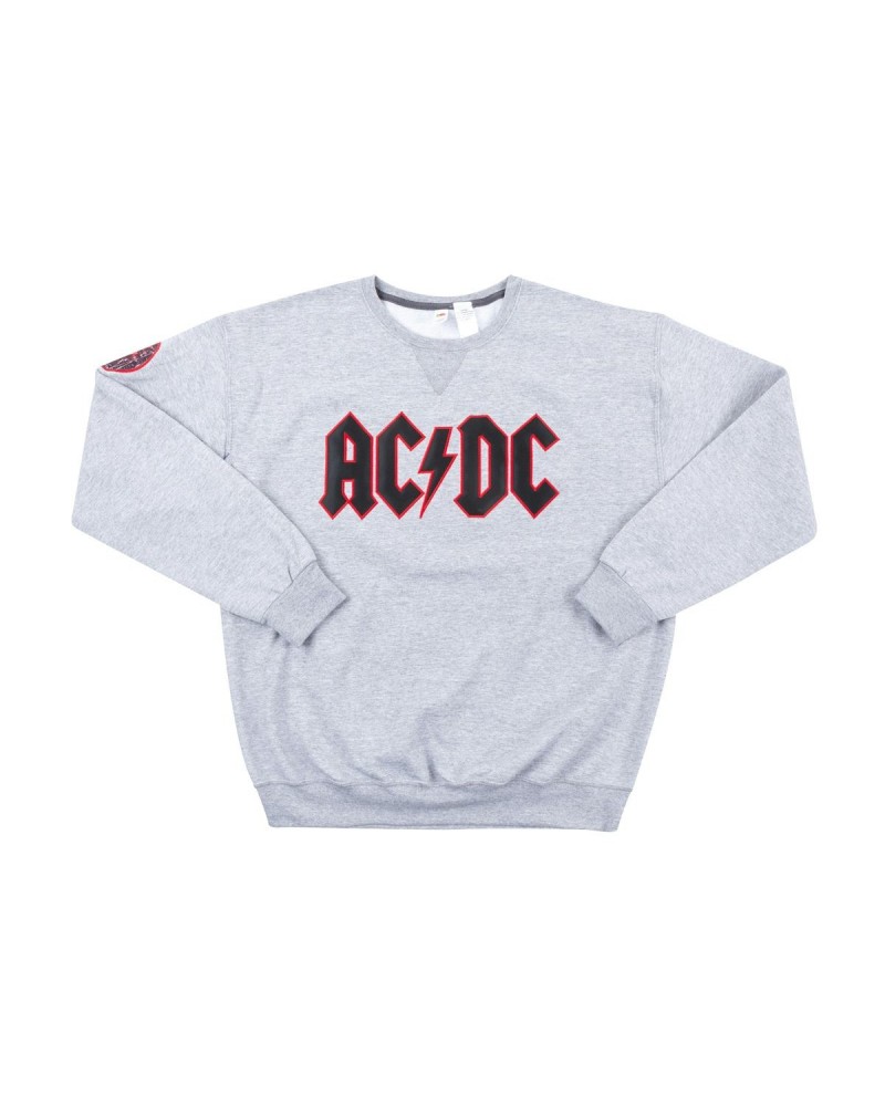 AC/DC Logo Grey Sweatshirt $22.75 Sweatshirts