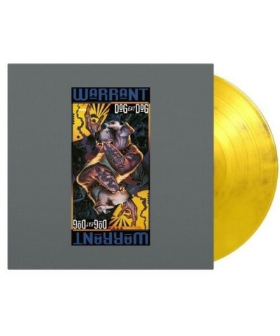 Warrant Dog Eat Dog - Limited Yellow & Black Marbled Vinyl Record $15.17 Vinyl