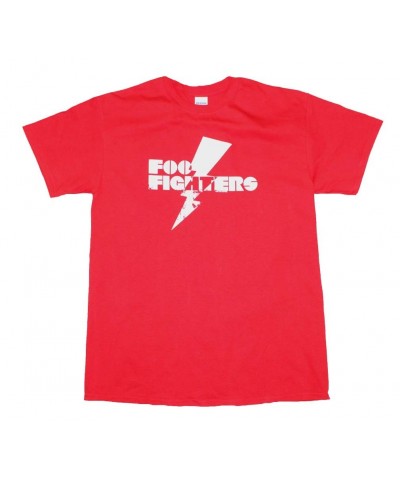 Foo Fighters T Shirt | Foo Fighters Red Lightning T-Shirt $6.58 Shirts