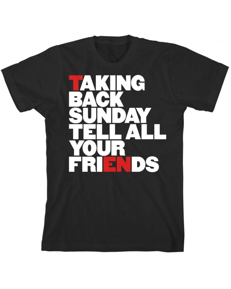 Taking Back Sunday Word of Mouth T-Shirt $8.60 Shirts