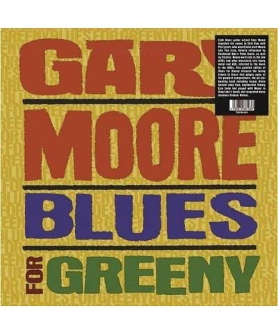 Gary Moore Blues For Greeny Vinyl Record $10.15 Vinyl