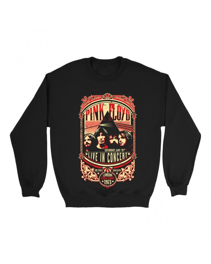 Pink Floyd Sweatshirt | Radio City Music Hall 1973 Sweatshirt $12.93 Sweatshirts