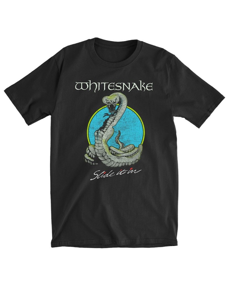 Whitesnake Slide Circle Snake Tee $17.15 Shirts