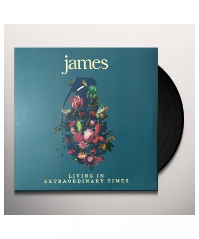 James Living in Extraordinary Times Vinyl Record $7.48 Vinyl