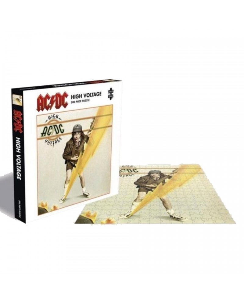 AC/DC Jigsaw Puzzle - AC/DC High Voltage (500 Piece Jigsaw Puzzle) $17.98 Puzzles