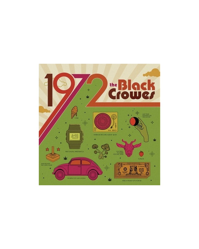 The Black Crowes 1972 vinyl record $9.90 Vinyl