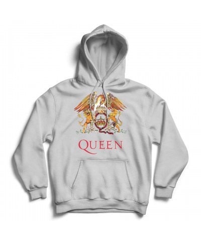 Queen Hoodie - Classic Crest Grey $18.42 Sweatshirts