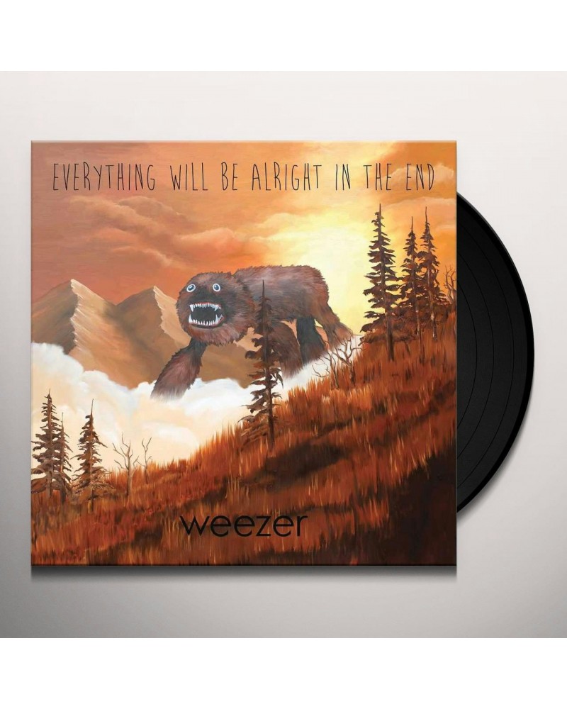 Weezer EVERYTHING WILL BE ALRIGHT IN THE END Vinyl Record $8.80 Vinyl