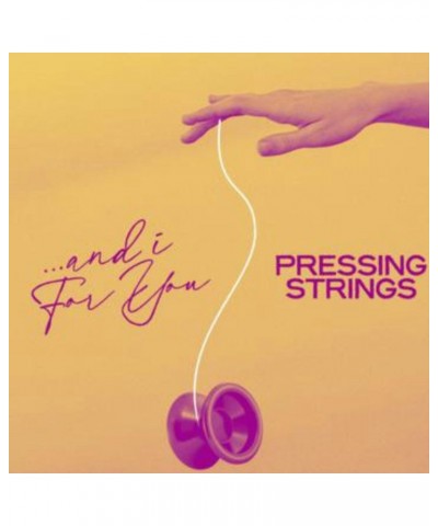 Pressing Strings And I For You (Black Vinyl) Vinyl Record $12.47 Vinyl