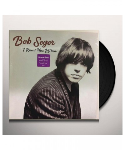 Bob Seger & The Silver Bullet Band I KNEW YOU WHEN Vinyl Record $10.29 Vinyl