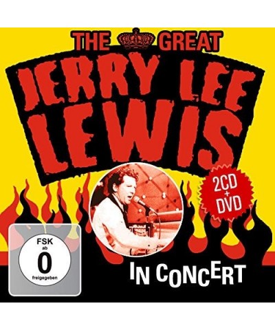 Jerry Lee Lewis GREAT JERRY LEE LEWIS IN CONCERT CD $5.40 CD