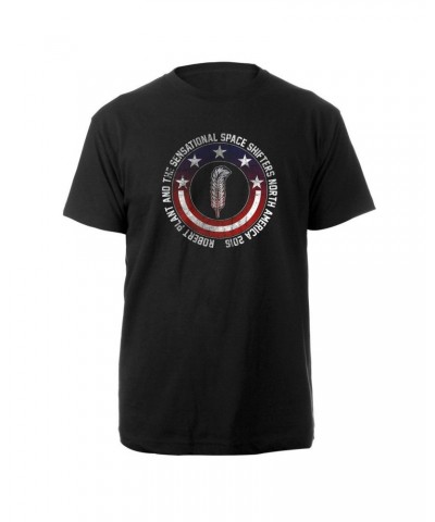 Robert Plant Patriotic Quill Itinerary Tee $8.48 Shirts