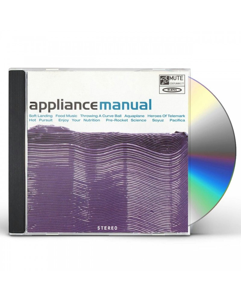 Appliance MANUAL CD $7.00 CD