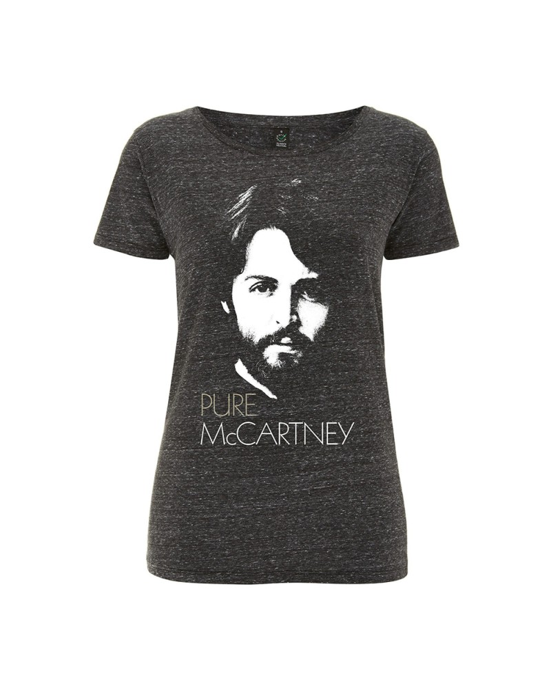 Paul McCartney Pure McCartney' Ladies Twist Grey T-shirt $7.75 Shirts