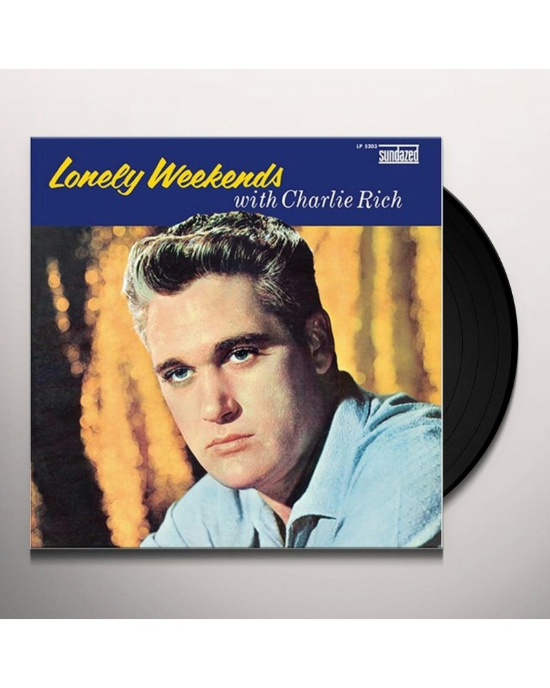 Charlie Rich Lonely Weekends Vinyl Record $7.13 Vinyl