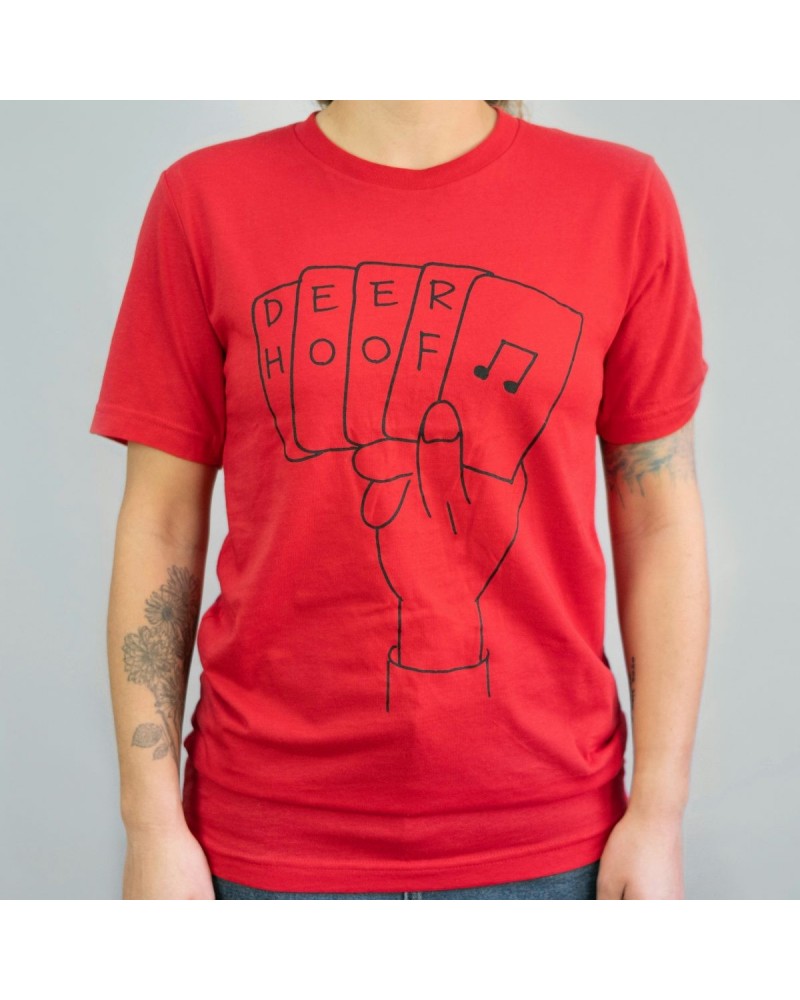 Deerhoof The Cards T-Shirt $6.00 Shirts