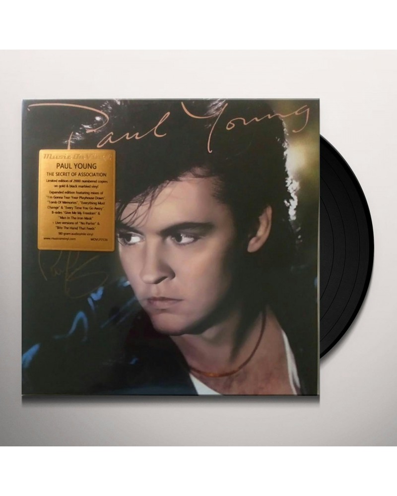 Paul Young SECRET OF ASSOCIATION Vinyl Record $12.75 Vinyl