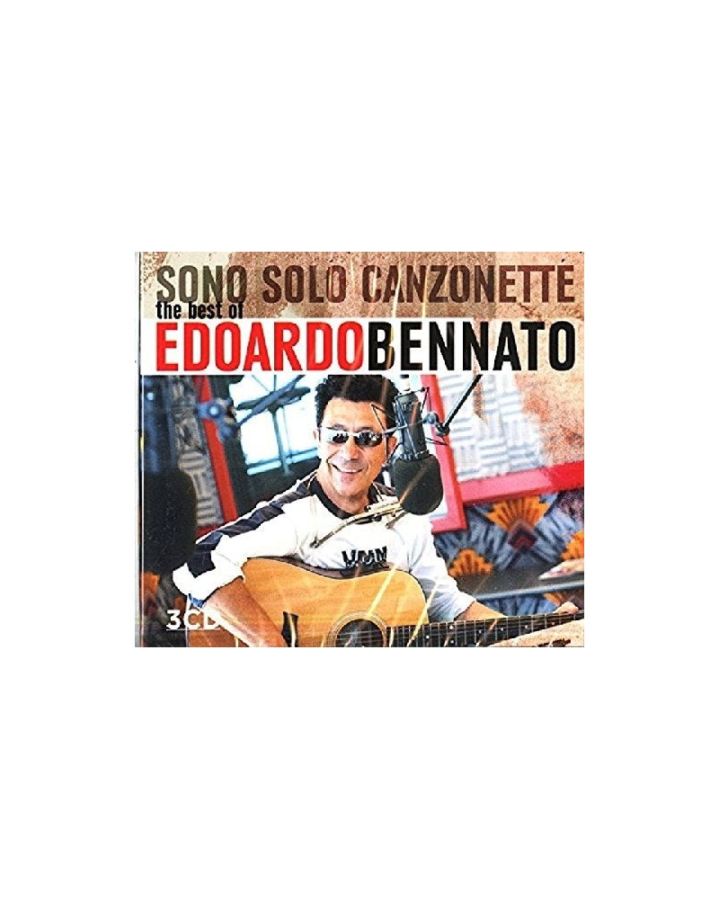 Edoardo Bennato SONO SOLO CANZONETTE: BEST OF CD $9.60 CD