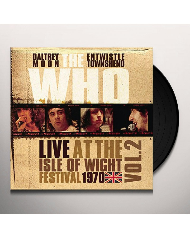 The Who Live At the Isle of Wight: Vol. 2 Vinyl Record $14.36 Vinyl