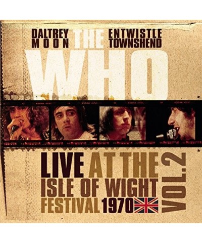 The Who Live At the Isle of Wight: Vol. 2 Vinyl Record $14.36 Vinyl