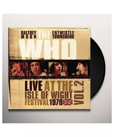 The Who Live At the Isle of Wight: Vol. 2 Vinyl Record $14.36 Vinyl