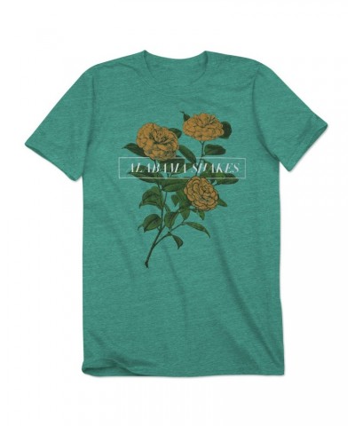 Alabama Shakes Tri- Lemon Flowers Women’s T-Shirt $12.25 Shirts