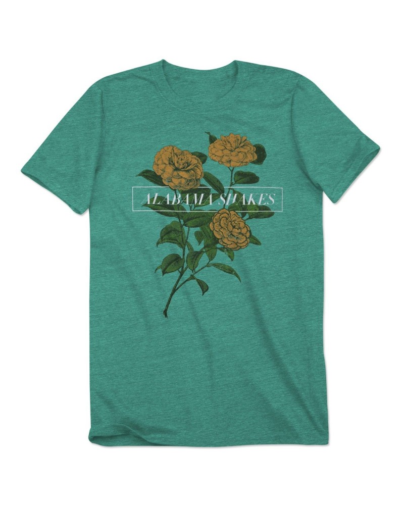 Alabama Shakes Tri- Lemon Flowers Women’s T-Shirt $12.25 Shirts