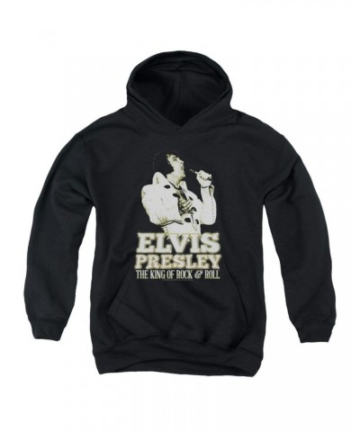 Elvis Presley Youth Hoodie | GOLDEN Pull-Over Sweatshirt $10.44 Sweatshirts