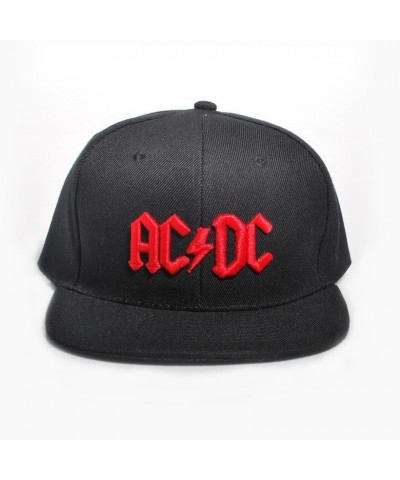 AC/DC Red 3D Logo Snapback Baseball Hat $6.45 Hats