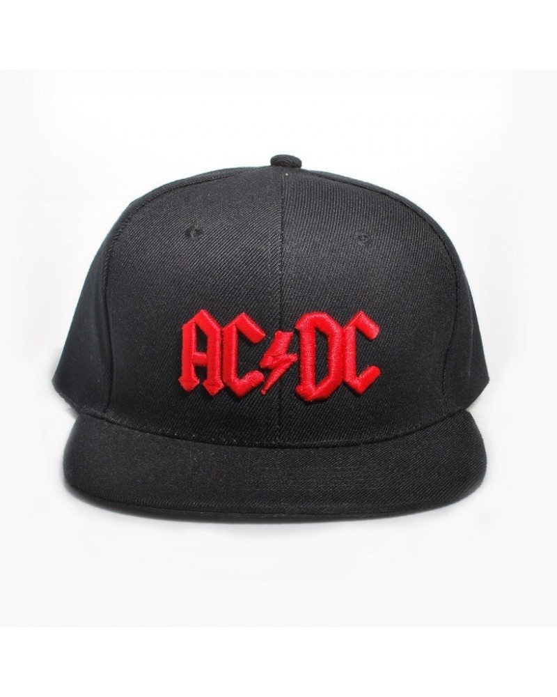 AC/DC Red 3D Logo Snapback Baseball Hat $6.45 Hats