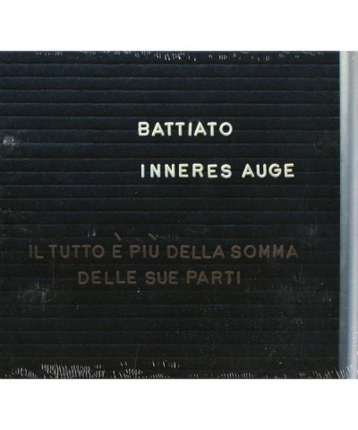 Franco Battiato Inneres Auge Vinyl Record $18.86 Vinyl