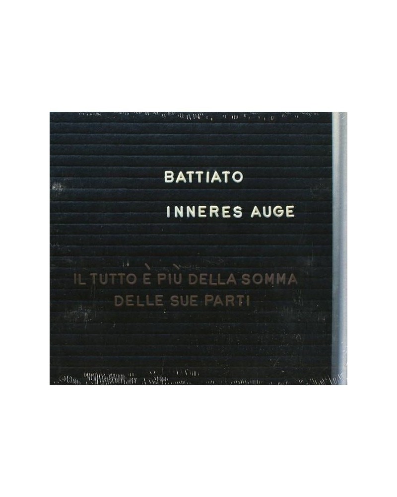 Franco Battiato Inneres Auge Vinyl Record $18.86 Vinyl