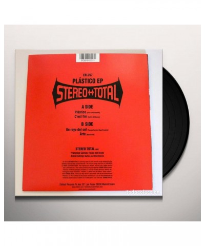 Stereo Total PLASTICO (EP) Vinyl Record $4.62 Vinyl