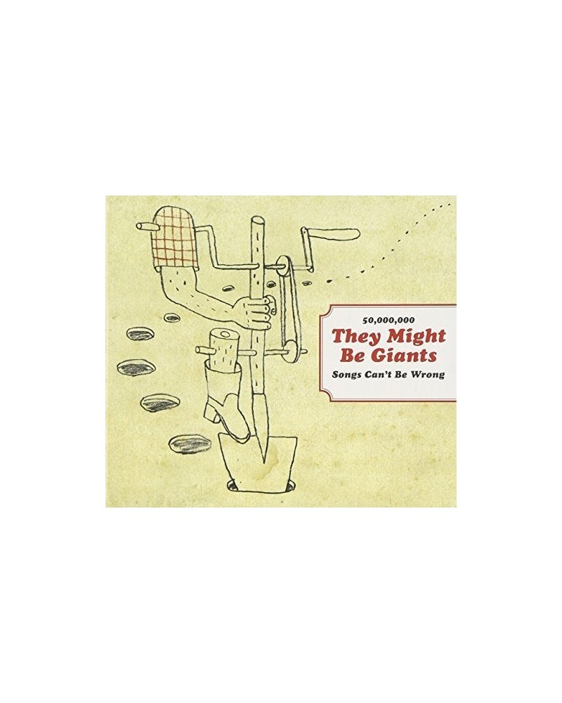 They Might Be Giants 50 MILLION THEY MIGHT BE GIANTS SONGS CAN'T BE CD $8.84 CD