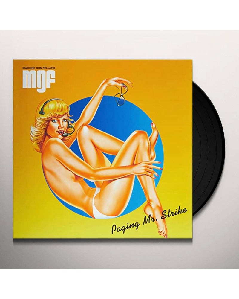 Machine Gun Fellatio PAGING MR STRIKE (SYEOR) Vinyl Record $20.31 Vinyl