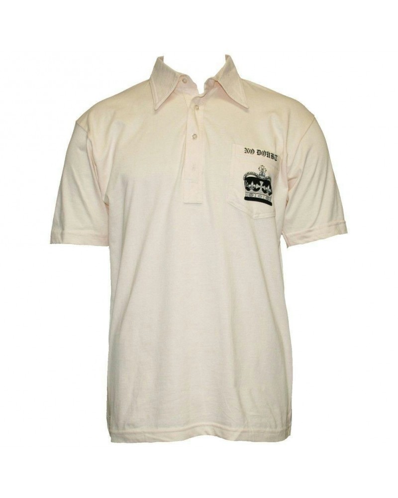 No Doubt Crown Cream Collared Shirt $8.23 Shirts