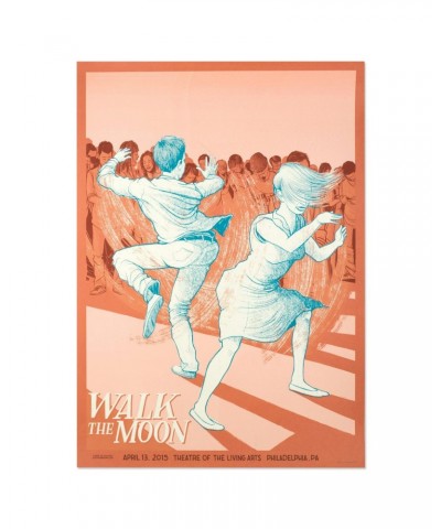 WALK THE MOON Poster April 13 2015 Theatre of The Living Arts Philadelphia PA Unsigned $8.60 Decor