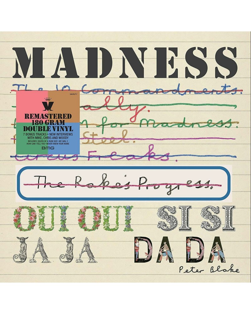 Madness Oui Oui Si Si Ja Ja Da Da (2LP) Vinyl Record $18.24 Vinyl