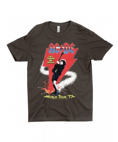 AC/DC T-Shirt | Let There Be Rock World Tour 1977 Shirt $11.48 Shirts