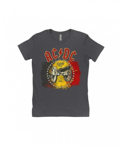 AC/DC Ladies' Boyfriend T-Shirt | Belgium For Those Who Like To Rock 1981 Shirt $9.73 Shirts