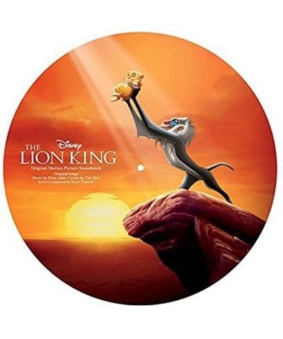 Hans Zimmer LION KING Original Soundtrack (PICTURE DISC) Vinyl Record $11.44 Vinyl