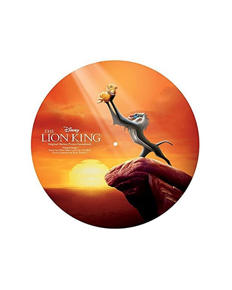 Hans Zimmer LION KING Original Soundtrack (PICTURE DISC) Vinyl Record $11.44 Vinyl