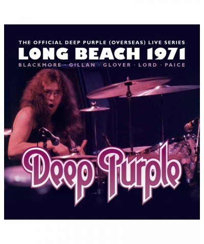 Deep Purple Long Beach 1971 (Crystal Clear 2 Lp) Vinyl Record $18.05 Vinyl