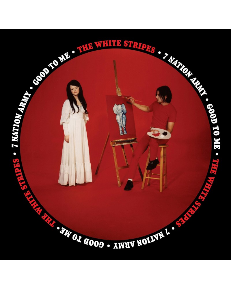 The White Stripes SEVEN NATION ARMY / GOOD TO ME Vinyl Record $4.55 Vinyl