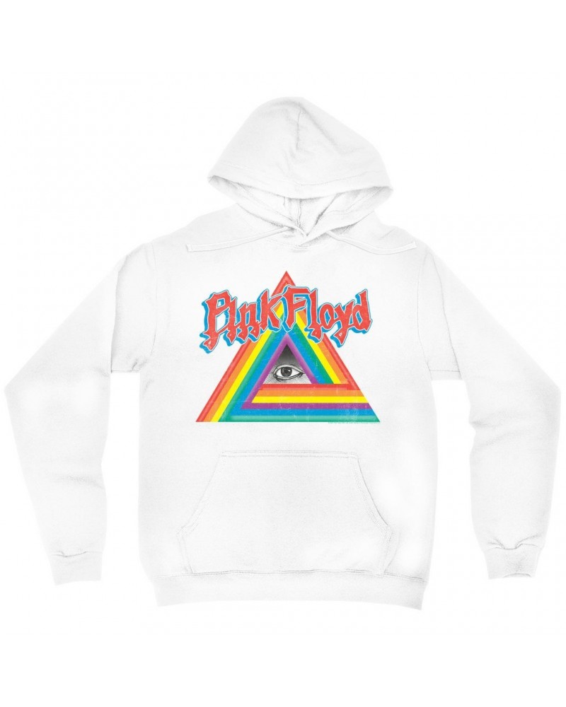 Pink Floyd Hoodie | Prism Eye Triangle Hoodie $13.18 Sweatshirts