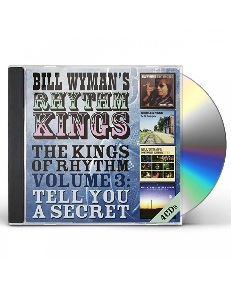 Bill Wyman's Rhythm Kings KINGS OF RHYTHM VOLUME 3: TELL YOU A SECRET CD $9.31 CD