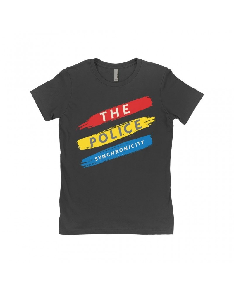 The Police Ladies' Boyfriend T-Shirt | Synchronicity In Color Shirt $9.73 Shirts