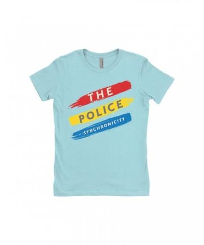 The Police Ladies' Boyfriend T-Shirt | Synchronicity In Color Shirt $9.73 Shirts